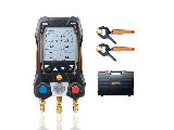 testo 550s Комплект 2 - Умный цифровой манометрический коллектор и беспроводные зонды-зажимы температуры