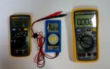 Сравнение габаритов с FLUKE 107 и FLUKE 17B